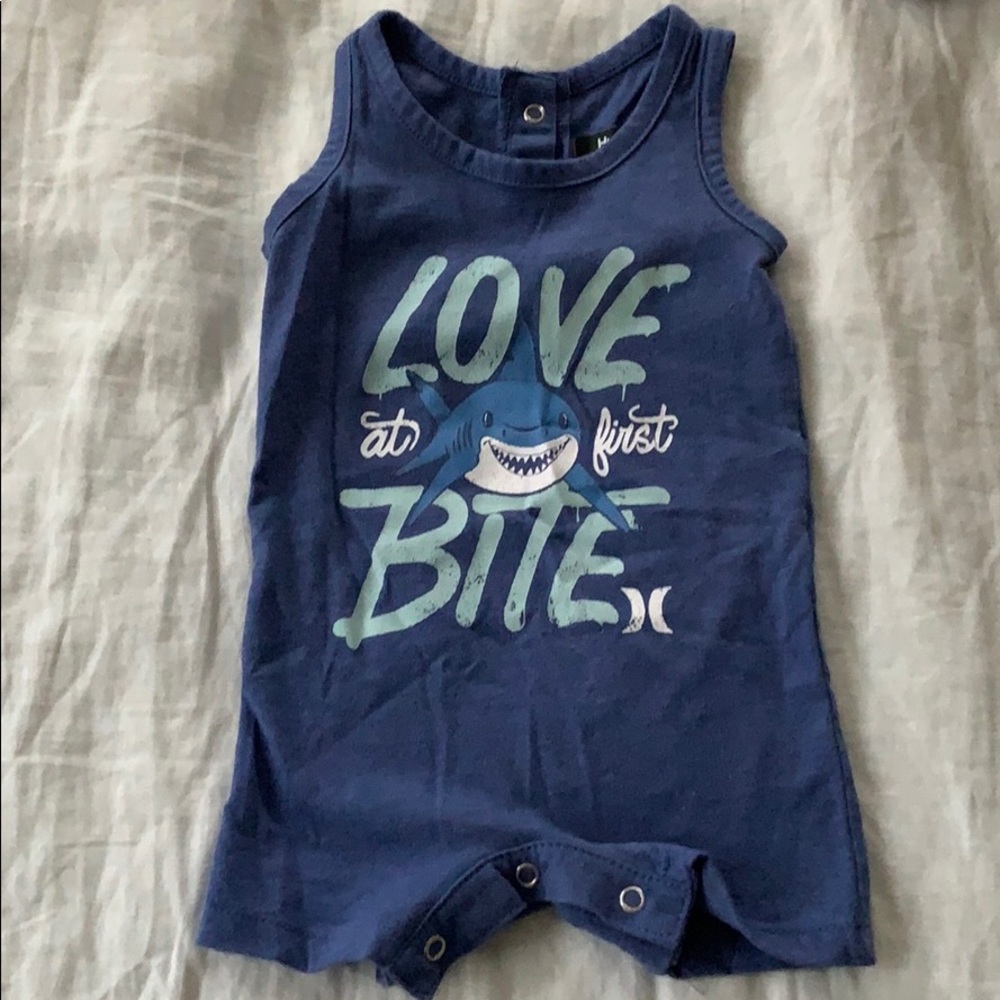 Tank/shorts one piece